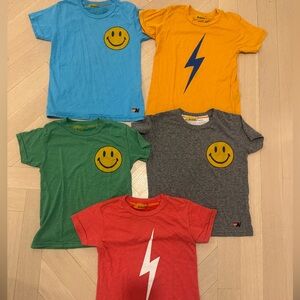 5 aviator nation kids t shirts size 8